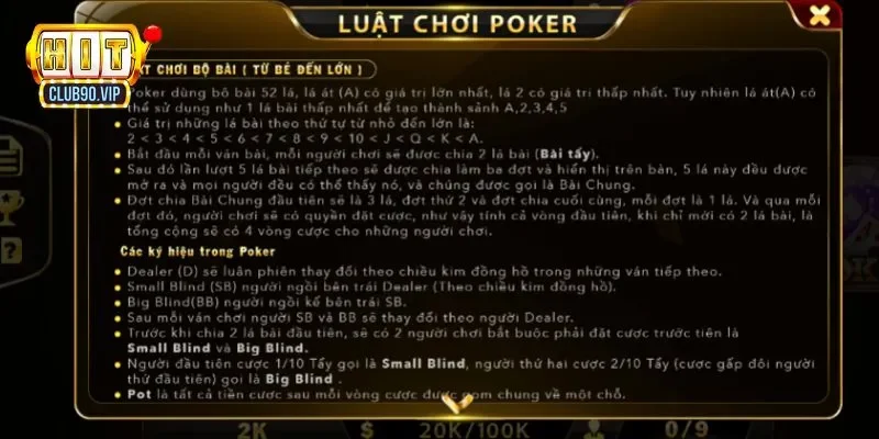 Game bài Poker Hitclub không khiến thành viên thất vọng